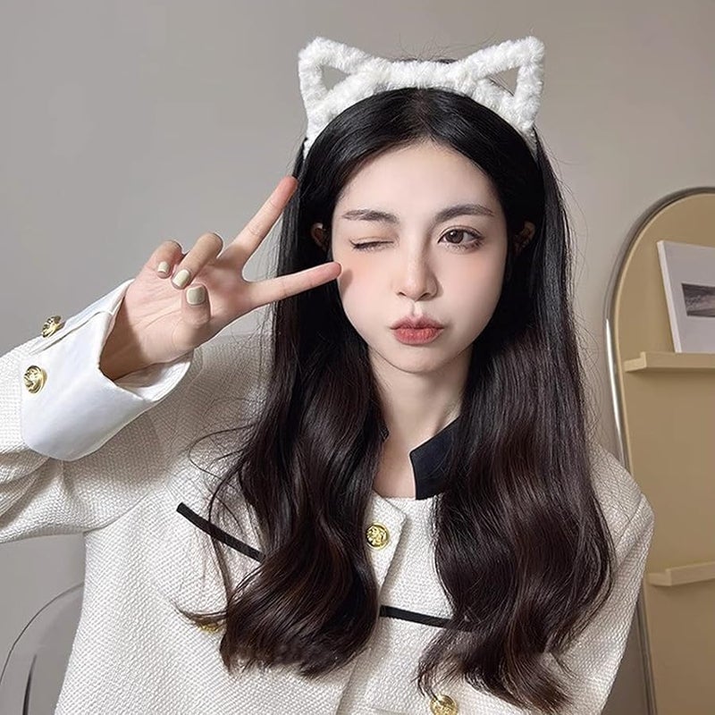 Pangboer Sweet Kitten Ears Headband For Photo Studio Halloween Party Props Color A - Image 5